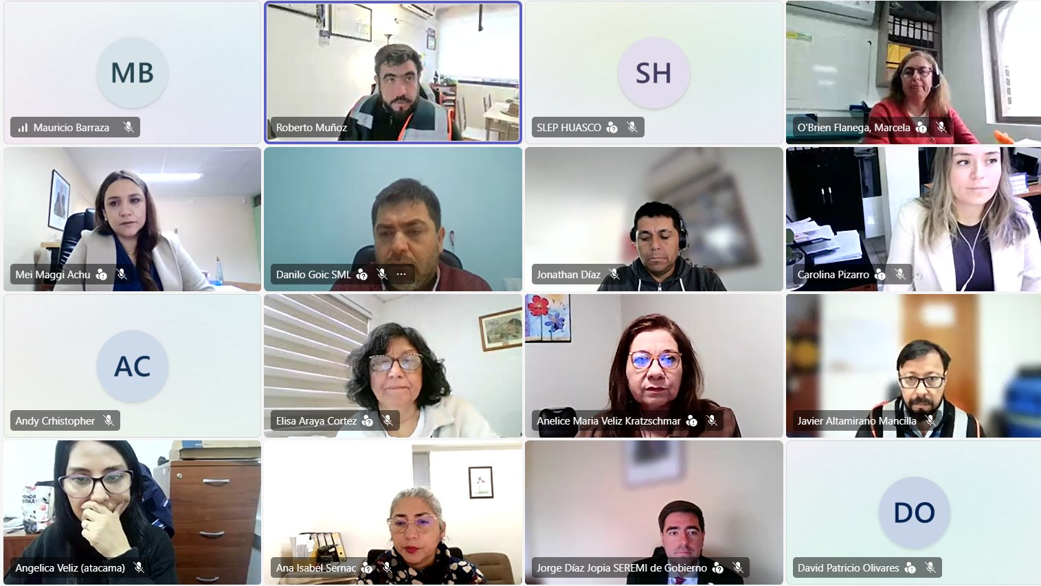 SLEP Atacama participa en sesión plenaria de la Plataforma para la Reducción del Riesgo de Desastres